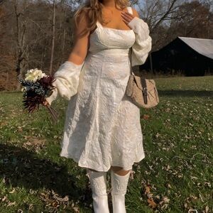 White JJ’s house dress
